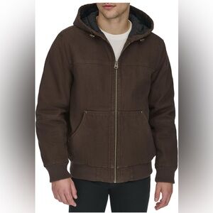 Levi's Brown Hooded Jacket